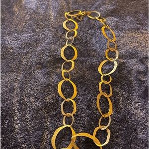 Beautiful Gold Filled Loop Chain Necklace.